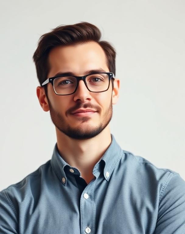 Male tech founder headshot